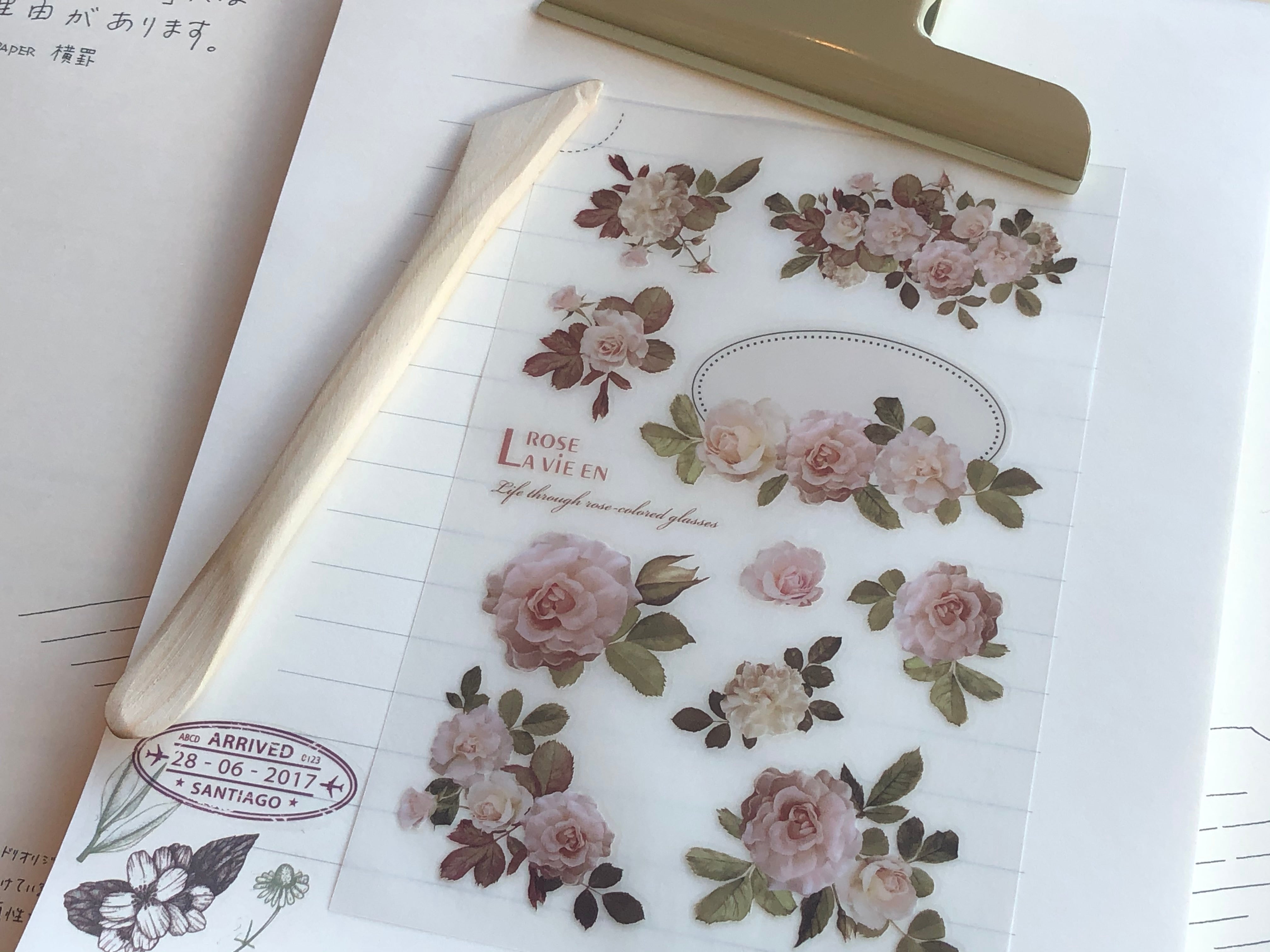 MU Print-On Stickers - La Vie en Rose - #34