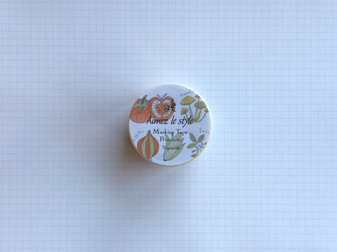 Masking Tape Washi - Vegetable