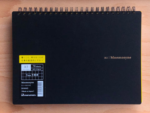 Mnemosyne Notebook - A5 - Grid