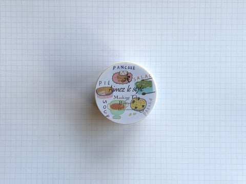 Masking Tape Washi - Delicatessen