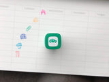 FriXion Erasable Stamp - Green - Car