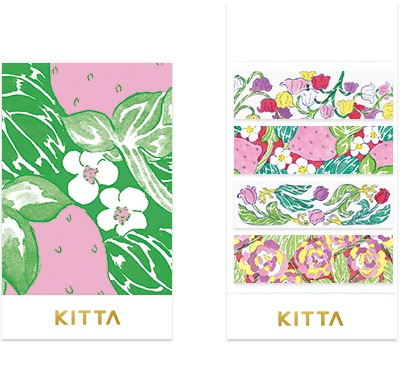 Kitta Portable Washi Tape - Plants