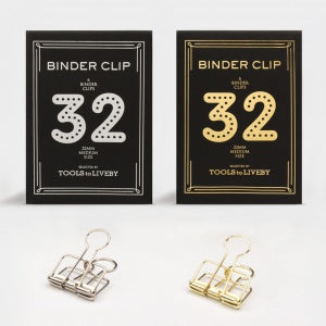 Tools to Liveby Binder Clips - 32mm