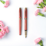 Laban Antique II Fountain Pen - Red