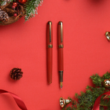 Laban Antique II Fountain Pen - Red