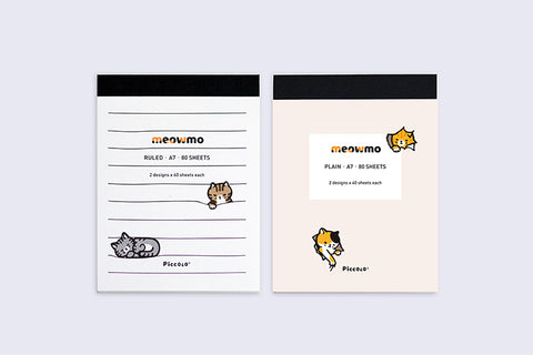 Plain Stationery Meowmo Pad