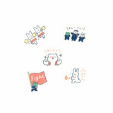 Furukawa Paper Flake Stickers - Pick Me Up Pharmacy - Rooting for You