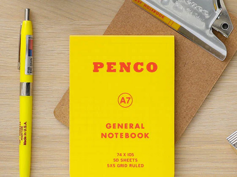 Penco General Notebook - A7 Grid