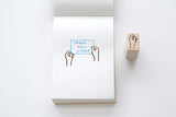 Plain Stationery Handy Stamp