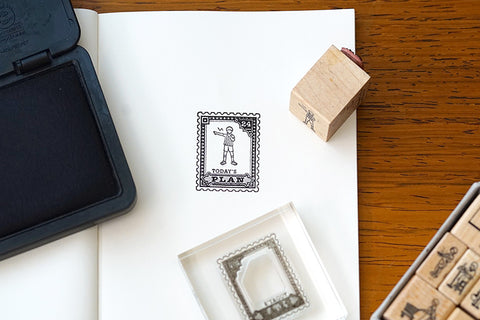 Plain Stationery Clear Stamp - Today's Stamp Frame