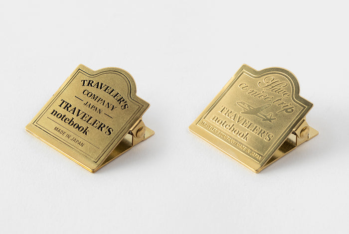 TRAVELER's The Brass Clip - TRC Logo