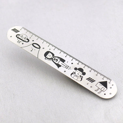 Yohand Studio Steel Ruler - Oval