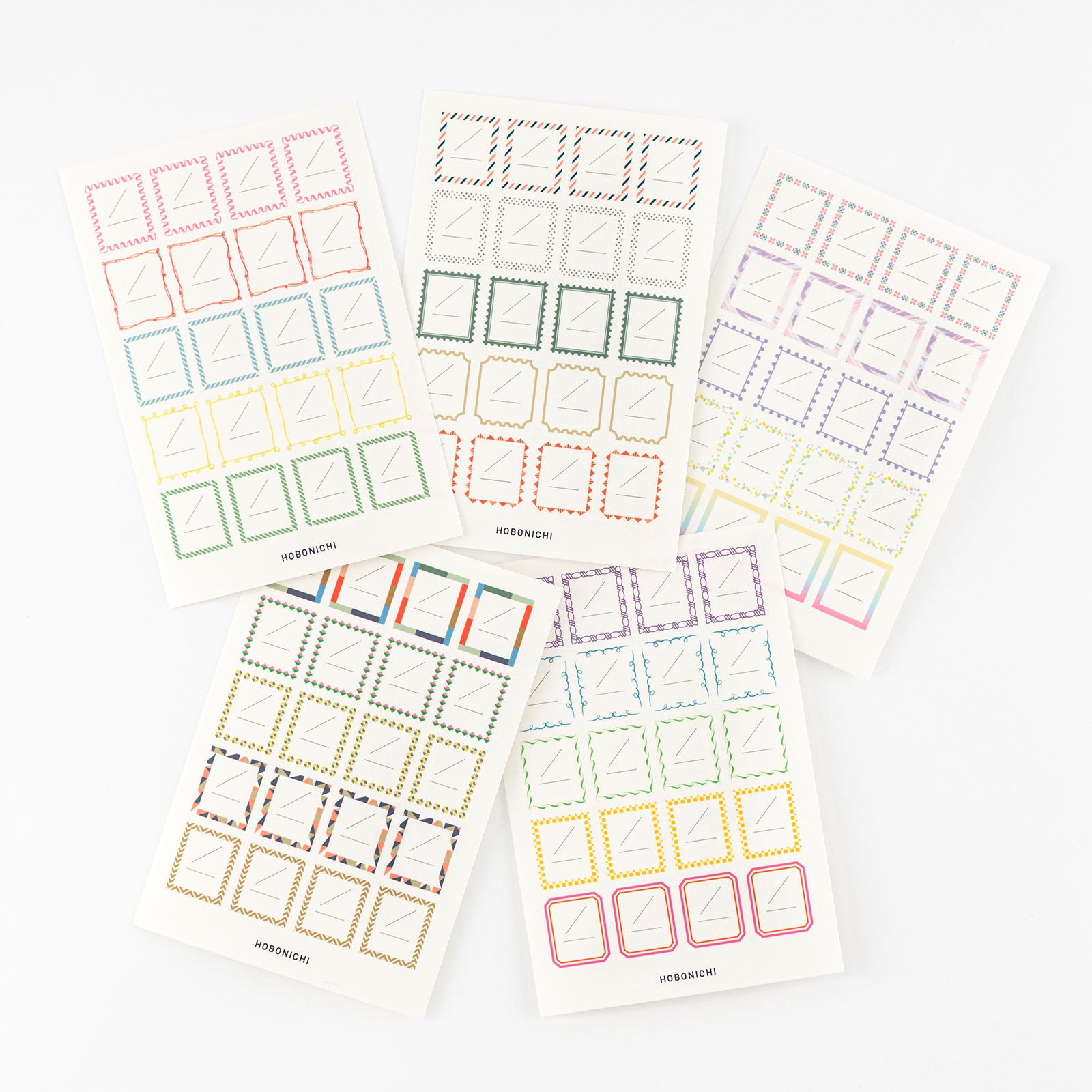 Hobonichi Frame Stickers for Dates