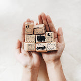 Yohand Studio Wooden Stamp - Fluffy Cloud Dog