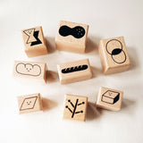 Yohand Studio Wooden Stamp - Shapes