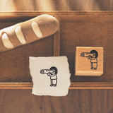 Yohand Studio Wooden Stamp - Telescope