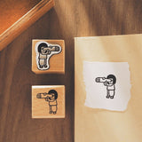 Yohand Studio Wooden Stamp - Telescope