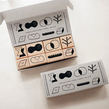 Yohand Studio Wooden Stamp Set - Shapes