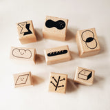 Yohand Studio Wooden Stamp Set - Shapes