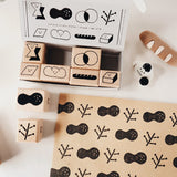 Yohand Studio Wooden Stamp Set - Shapes