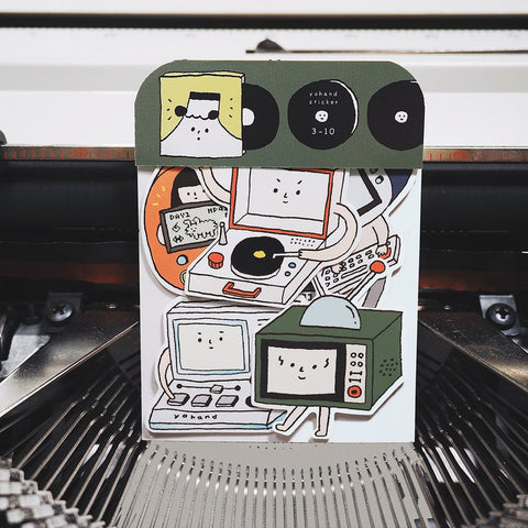 Yohand Studio Sticker Pack - Old-School Electronics