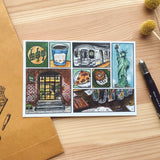 TRAVELER's x Yoseka Partner Shop Postcard by Meagan Dew