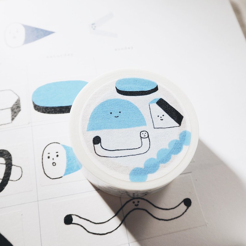 Yohand Studio Washi Tape - Exercise Shapes