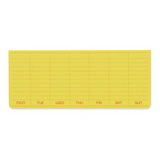 Penco Sticky Memo Pad - Weekly